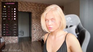 feraleyes - [Cute babe teasing in front of the camera