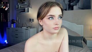 cute_caprice -Student girl chats sweetly and teases naked in front of the camera
