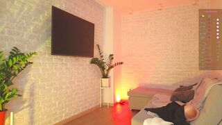 i_n_d_i_c_a -Charming babe sweetly chats and teases in front of the camera