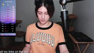 alexa_dream - Baby girl cutely chats in clothes and teases in front of the camera