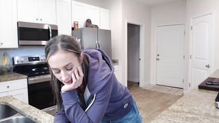 holihurricane - Charming housewife chats sweetly and teases in front of the camera