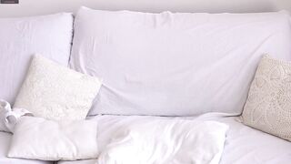 evelissa - Babe with small tits teases on camera and masturbates with vibrator