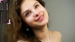 a_whole_eternity - A student with beautiful eyes chats and teases in front of the camera