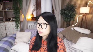 hinatabroks - [Asian in a sweater poses in front of the camera, they chat sweetly and are embarrassed to undress