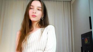 cozynights - A babe in clothes teasing in front of the camera and chatting sweetly on camera