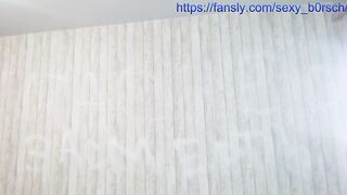 sexy_b0rsch -Baby in a shirt sweetly communicates and teases in front of the camera