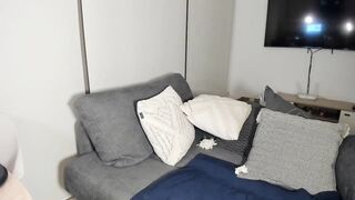 indianacooper - A big-titted bimbo sitting around chatting.