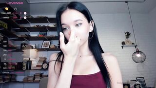 riskyproject - Skinny babe in panties and top teased in front of the camera