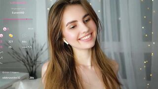 fluffy_angel -Student with a lavender in her pussy gets pleasure and sweet chatting at the same time