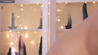 yulladao - Baby girl shows her hairy pussy in front of the camera and masturbates it
