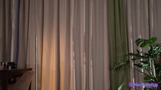 mariabelly - A babe in panties dances in front of the camera
