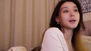 sarasuo - babe in her clothes teasing in front of the camera