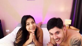 mr_danni_ - A babe in front of her boyfriend pleasuring herself with a lavender and wanting him to fuck her.