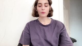 wonderland_stia -Charming babe sweetly chatting in front of the camera and showing her small tits