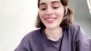 wonderland_stia -Charming babe sweetly chatting in front of the camera and showing her small tits