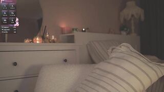 inkanuko - Young woman with small tits masturbates her pussy on camera and enjoys the pleasure