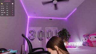 fox_alina - Skinny babe dances naked in front of the camera