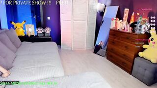 blush_mikki - Baby changing clothes in front of the camera and teasing on camera