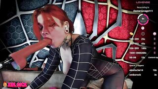 nana_okada - The young woman swallows a rubber penis and masturbates her pussy with a viurator and gets enormous pleasure