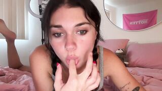 queencassidyy - baby teases in front of the camera and communicates cutely