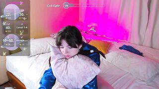 stella_belly - Baby sits around chatting and won't take her clothes off.