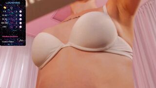 eye_candyx - A young woman with a nice booty teased in front of the camera and her small tits