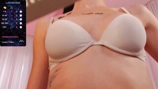 eye_candyx - A young woman with a nice booty teased in front of the camera and her small tits
