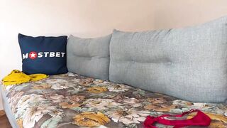 sextownsix -slut fucks a man in the arse and masturbates her pussy with a vibrator.