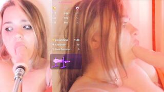 melissabowen - Slut sucks rubber cock and enjoys lavence