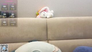 christy_memeow - Baby teases in bra on camera and talks sweetly