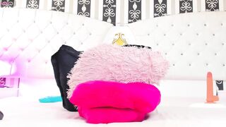 aidasina - Young girl shows her small tits and masturbates her pussy