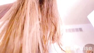 sweetpulse_ - [Skinny babe teases on camera in her clothes and masturbates her pussy gets pleasure