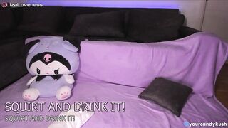 lizaloveness - [slutty slut fucks a carving cock and comes hard.