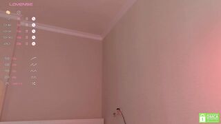 tinkerdinky - A student in clothes teases her beautiful tits in front of the camera and talks sweetly
