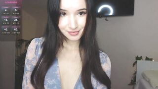 meleys_tea - Student in a dress teasing in front of the camera and sweet talking