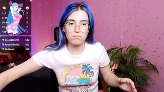 kristalylove - A babe in clothes teases on camera and shows off her small boobs