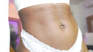 astrea_1 - [Mulatto teases in front of the camera in clothes and talks sweetly