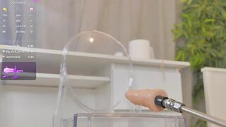 luckystrikee_ - A big-assed babe fucks a rubber dick and cums hard