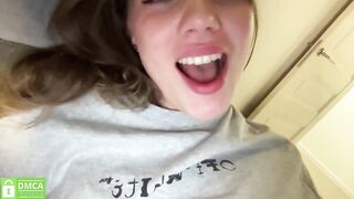 angel_from_sky - The young woman pleasures herself with a vibrator and gets colossal pleasure and sweetly communicates