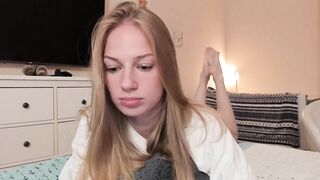 magic_couple13 - Adorable babe sweetly chatting and teasing in front of the camera
