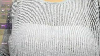 u_needed_me_ - Young woman shows her beautiful tits on camera and sweetly communicates on camera