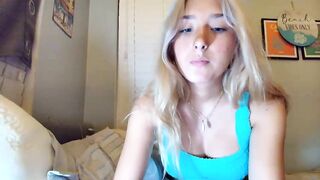 lovelilaxox - Milf a teases in front of the camera with her tits in and out of a bra and sweet talks.