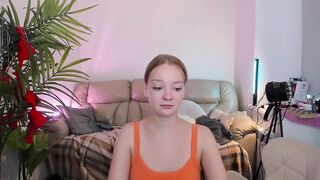 radiants_2 - A student with clothes on is chatting nicely and won't take her clothes off.