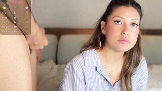 velvetwhispers_ - A young woman sucks her man's dick and waits for him to fuck her
