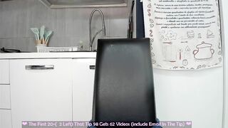 dolce4you69 - A young woman teases with her big tits in front of the camera and talks sweetly