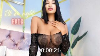 gia_loren - [The mulatto shows her hairy pussy and her sweet ass and poses for the camera
