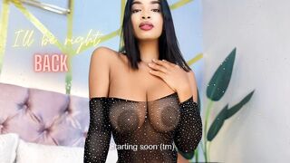 gia_loren - [The mulatto shows her hairy pussy and her sweet ass and poses for the camera
